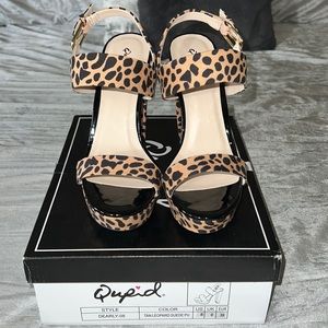 Leopard Print Platforms